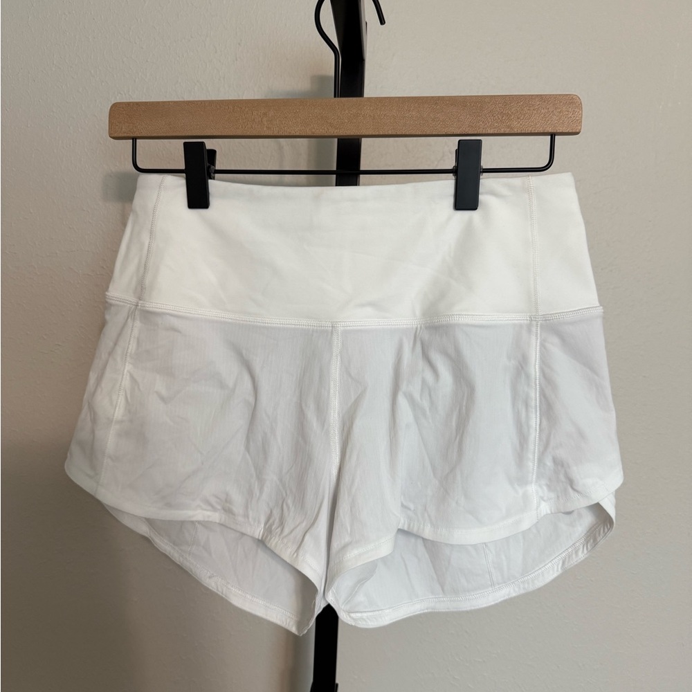 NWOT Lululemon Athletica White shorts
